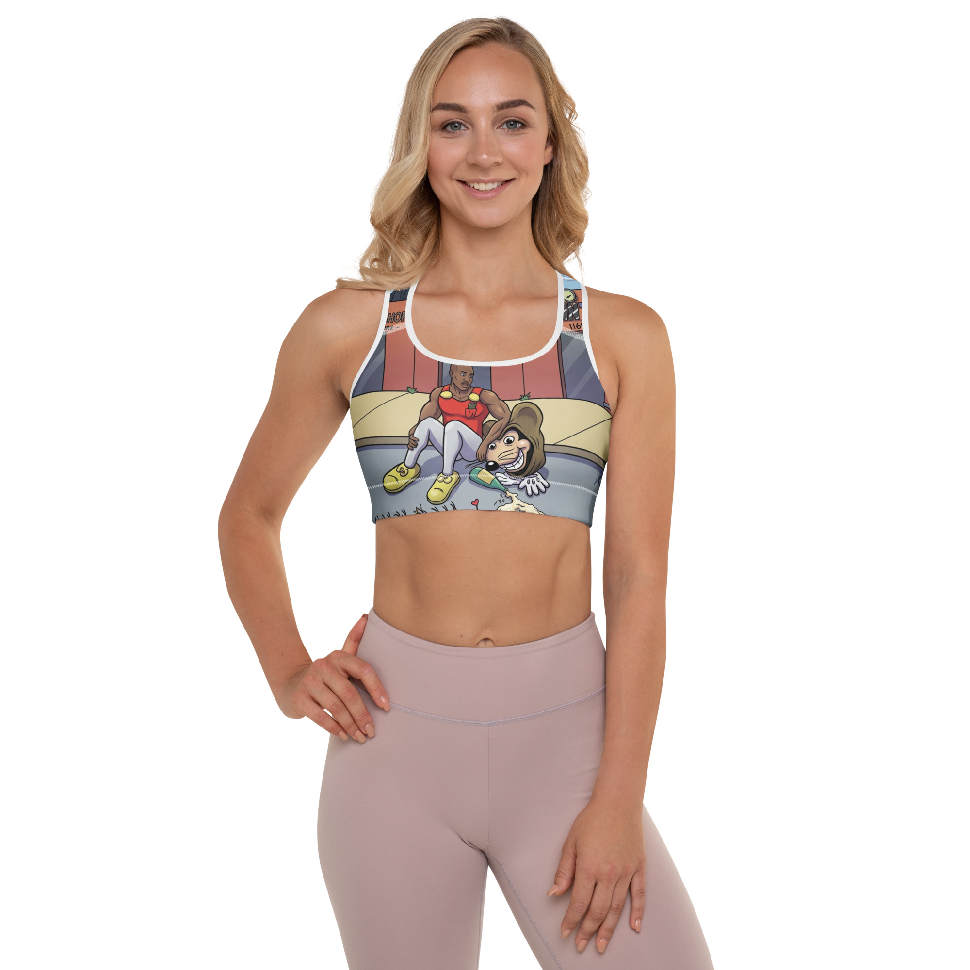 Padded Sports Bra - Image 4