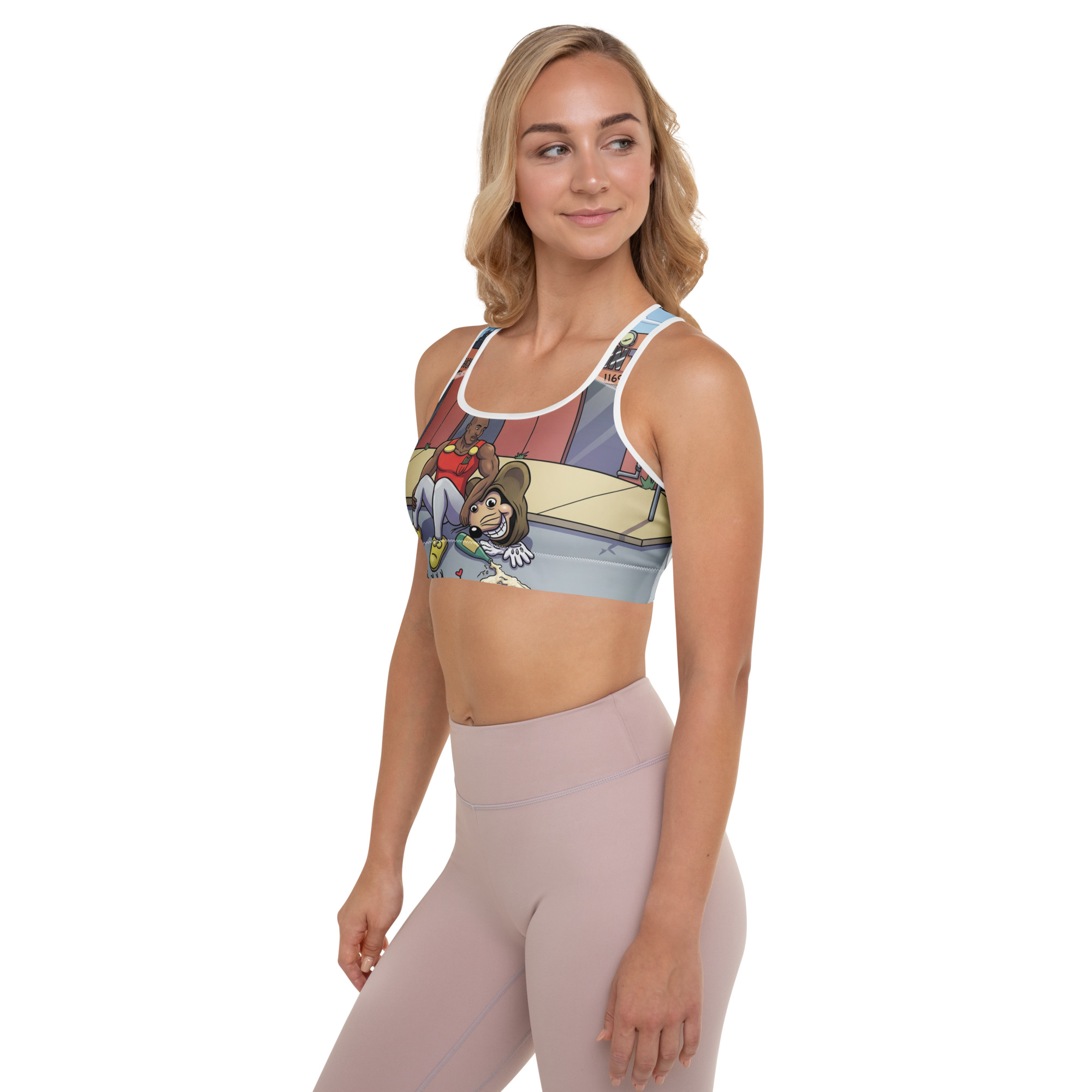 Padded Sports Bra - Image 5