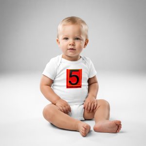 Baby jersey bodysuit
