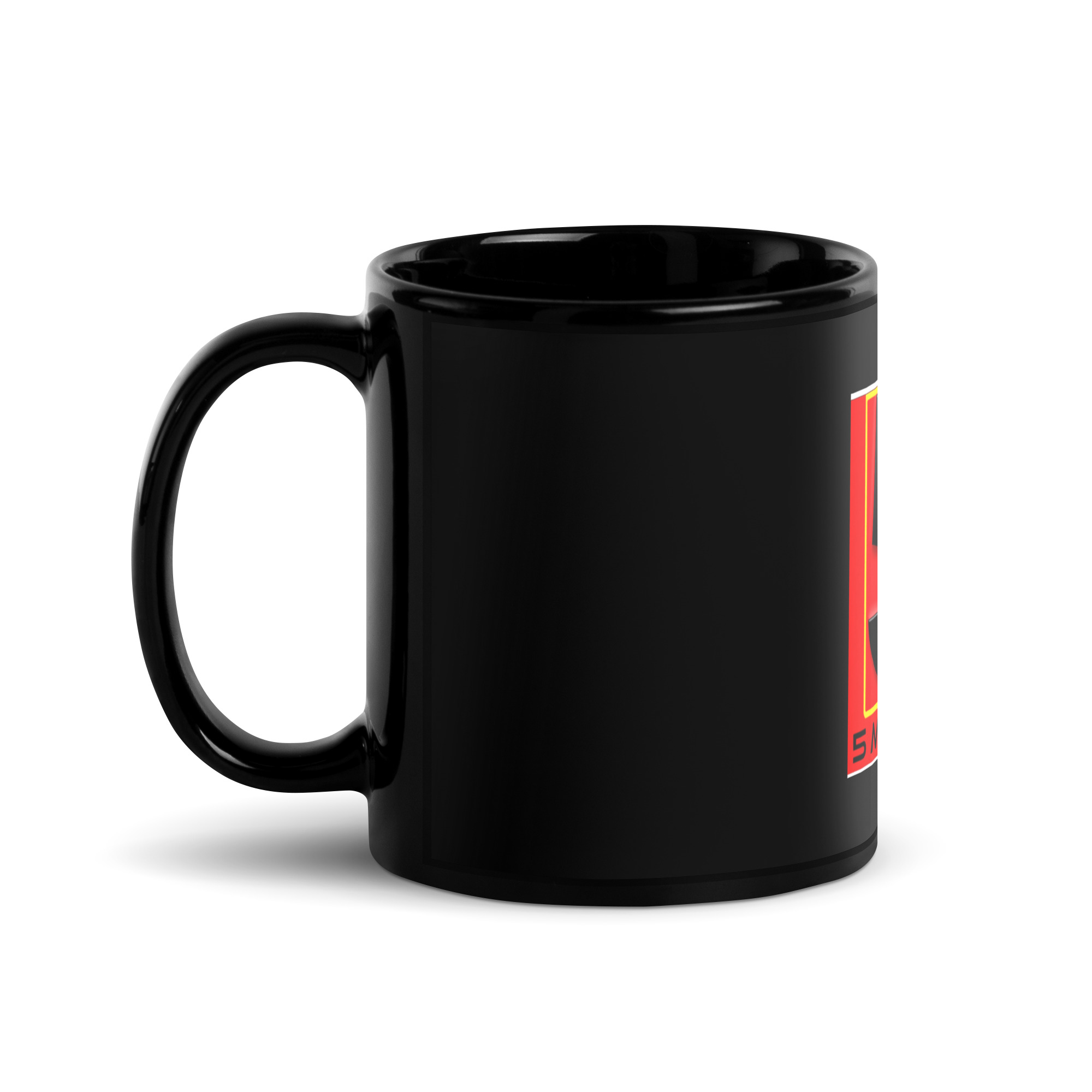 Black Glossy Mug - Image 4