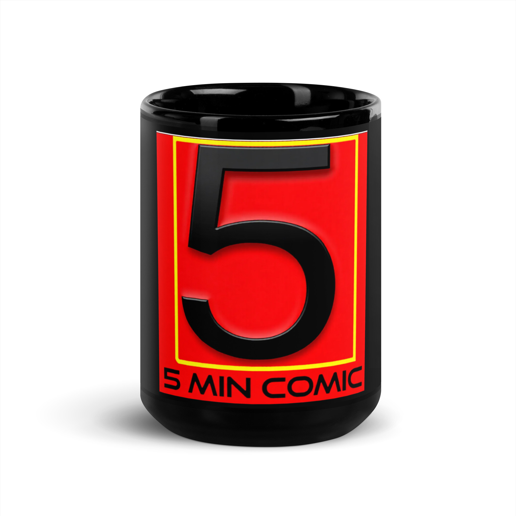 Black Glossy Mug - Image 6