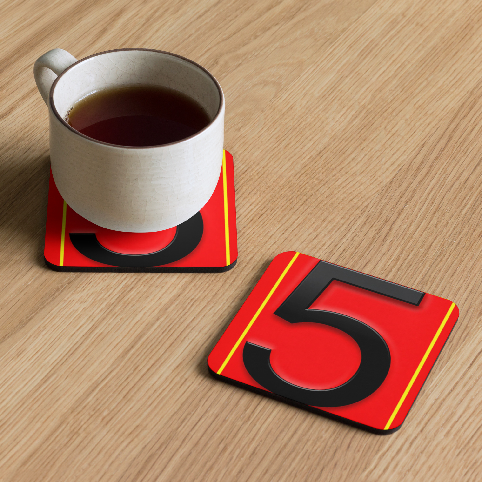 Cork-back coaster - Image 4
