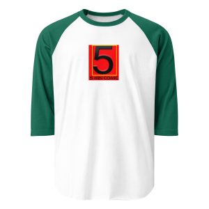 3/4 sleeve raglan shirt