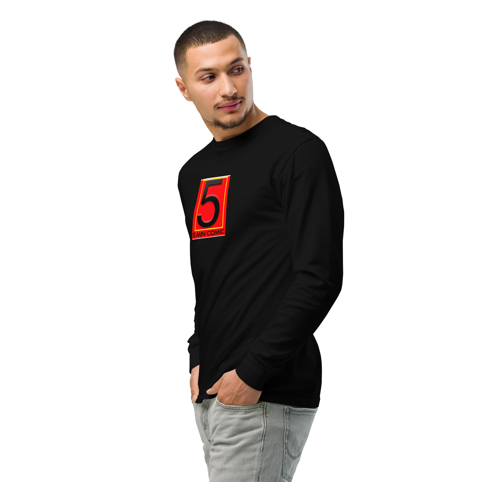 Garment-dyed heavyweight long-sleeve shirt - Image 57