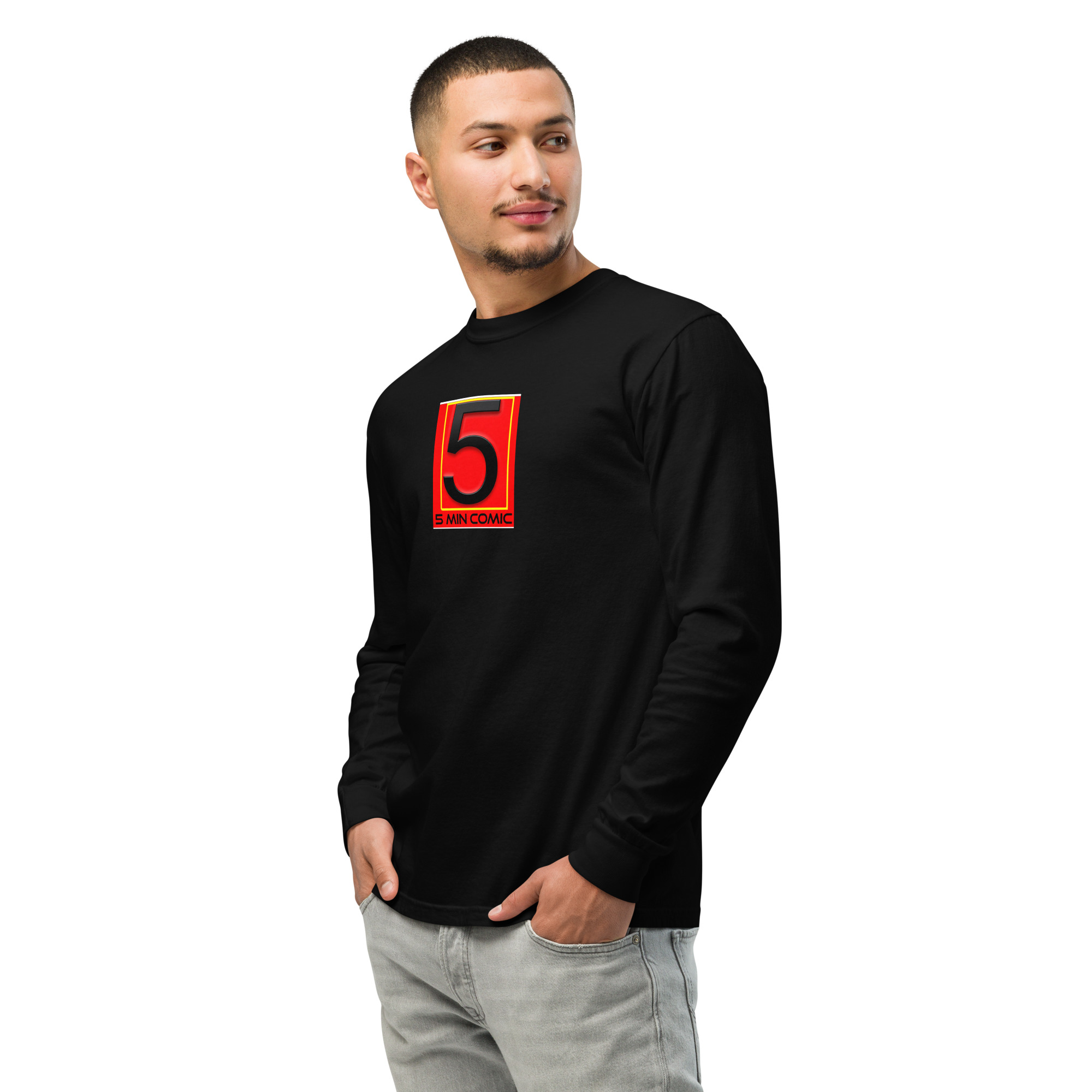 Garment-dyed heavyweight long-sleeve shirt - Image 43