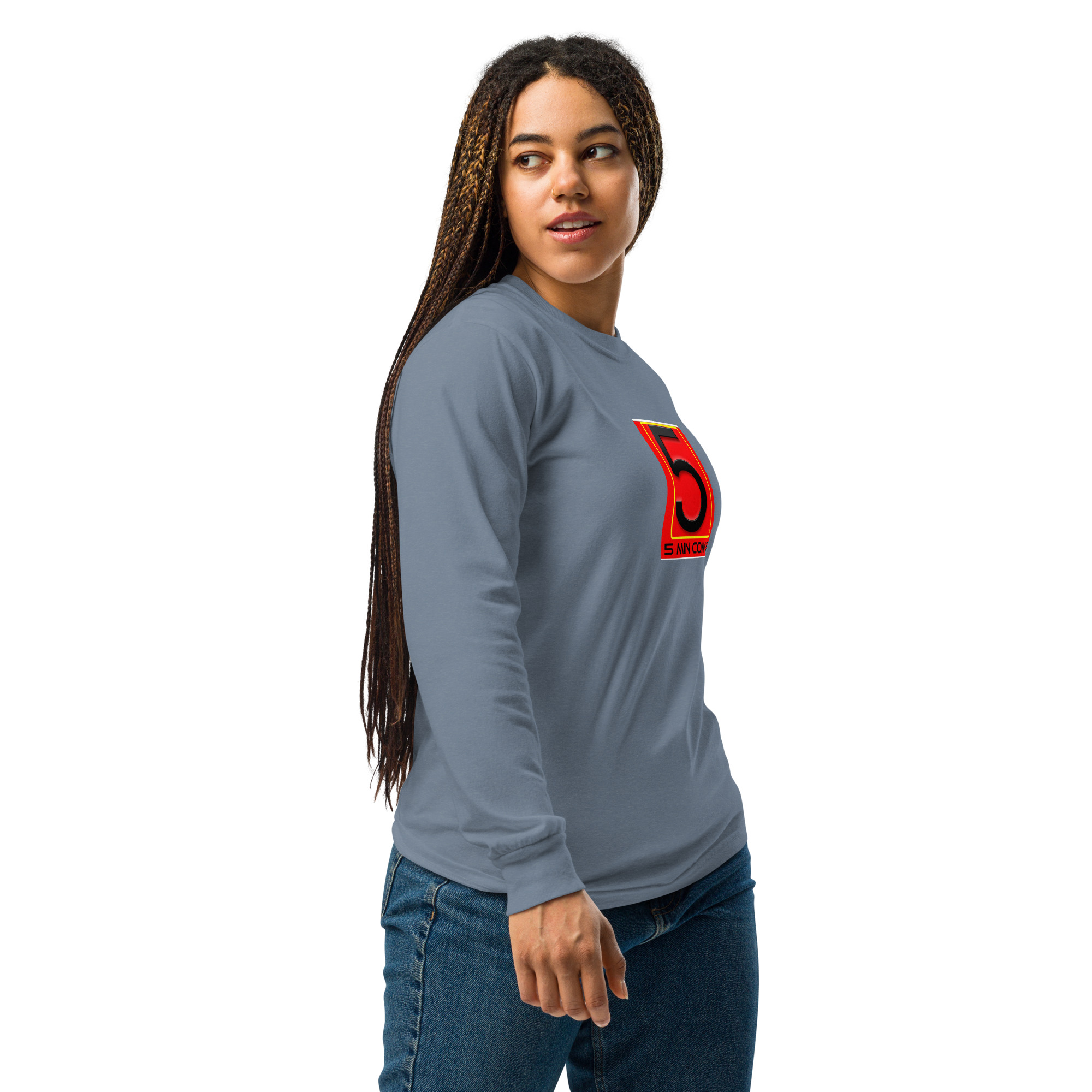 Garment-dyed heavyweight long-sleeve shirt - Image 38