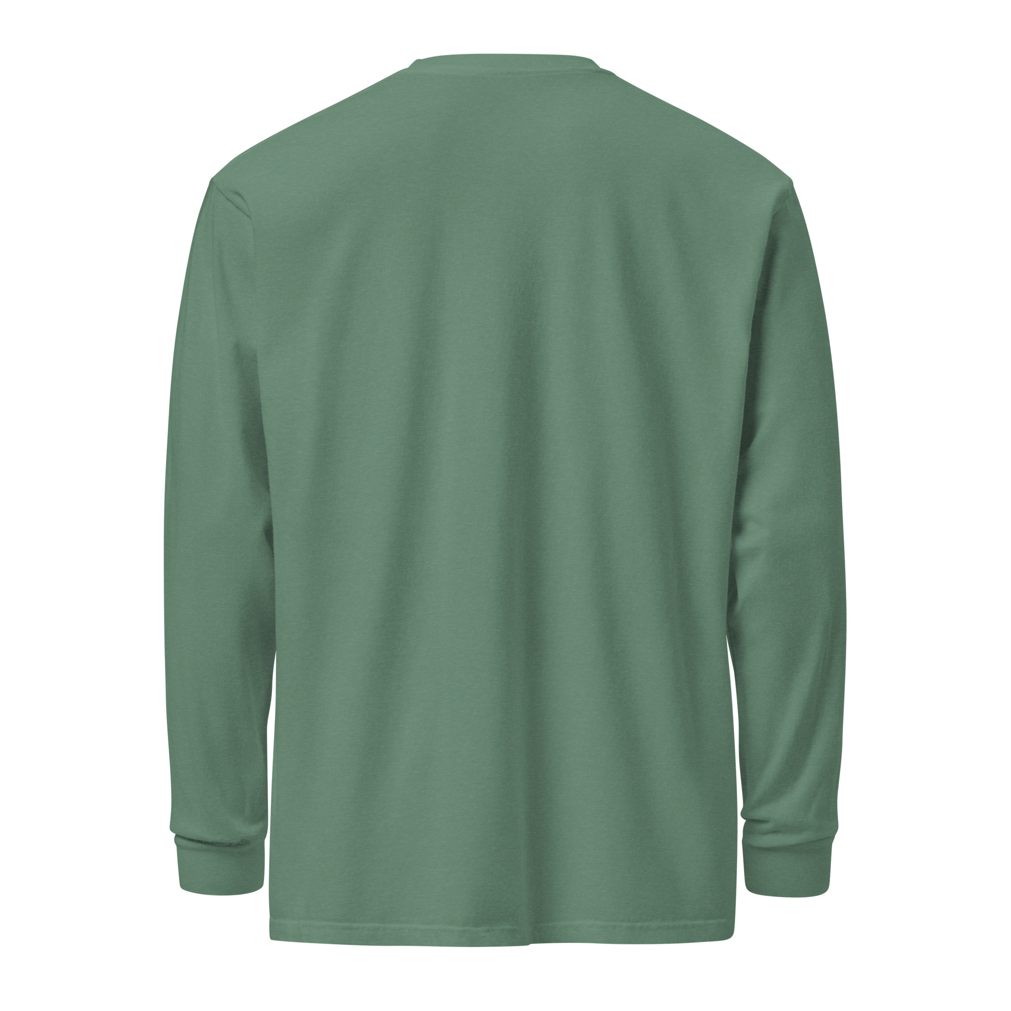Garment-dyed heavyweight long-sleeve shirt - Image 11