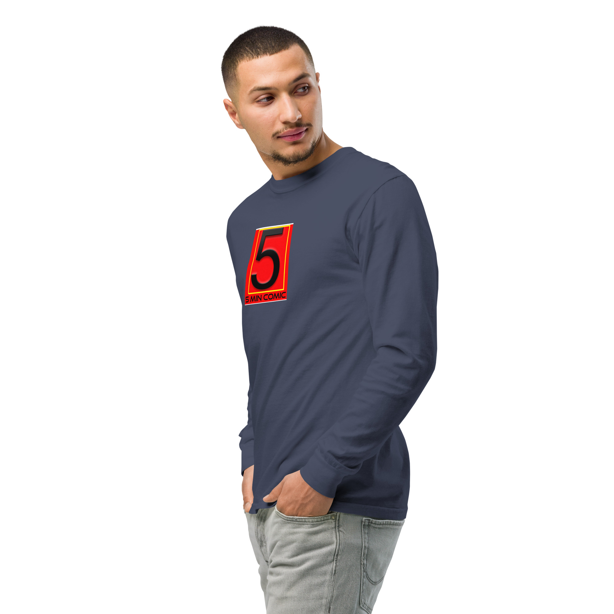Garment-dyed heavyweight long-sleeve shirt - Image 58