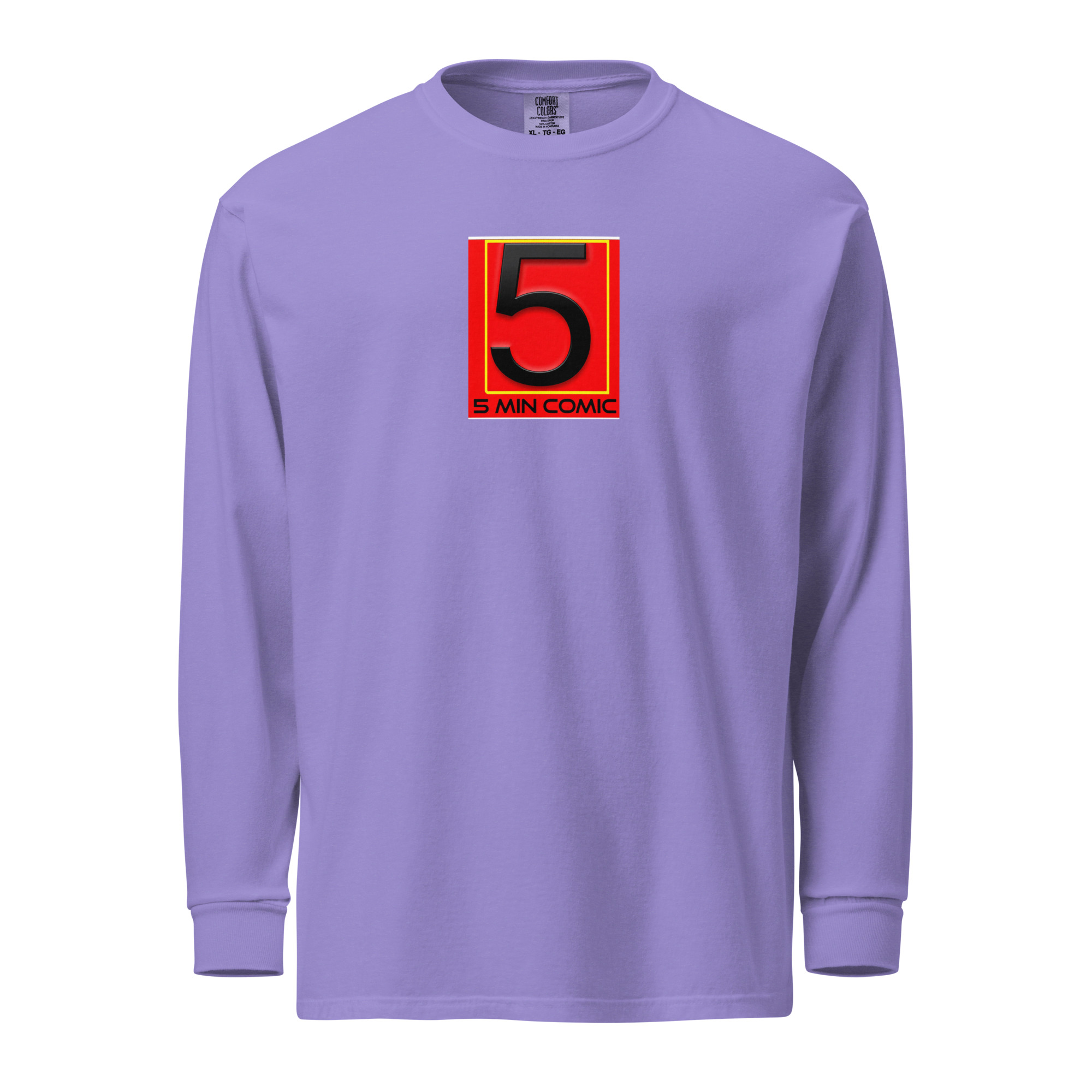 Garment-dyed heavyweight long-sleeve shirt - Image 6