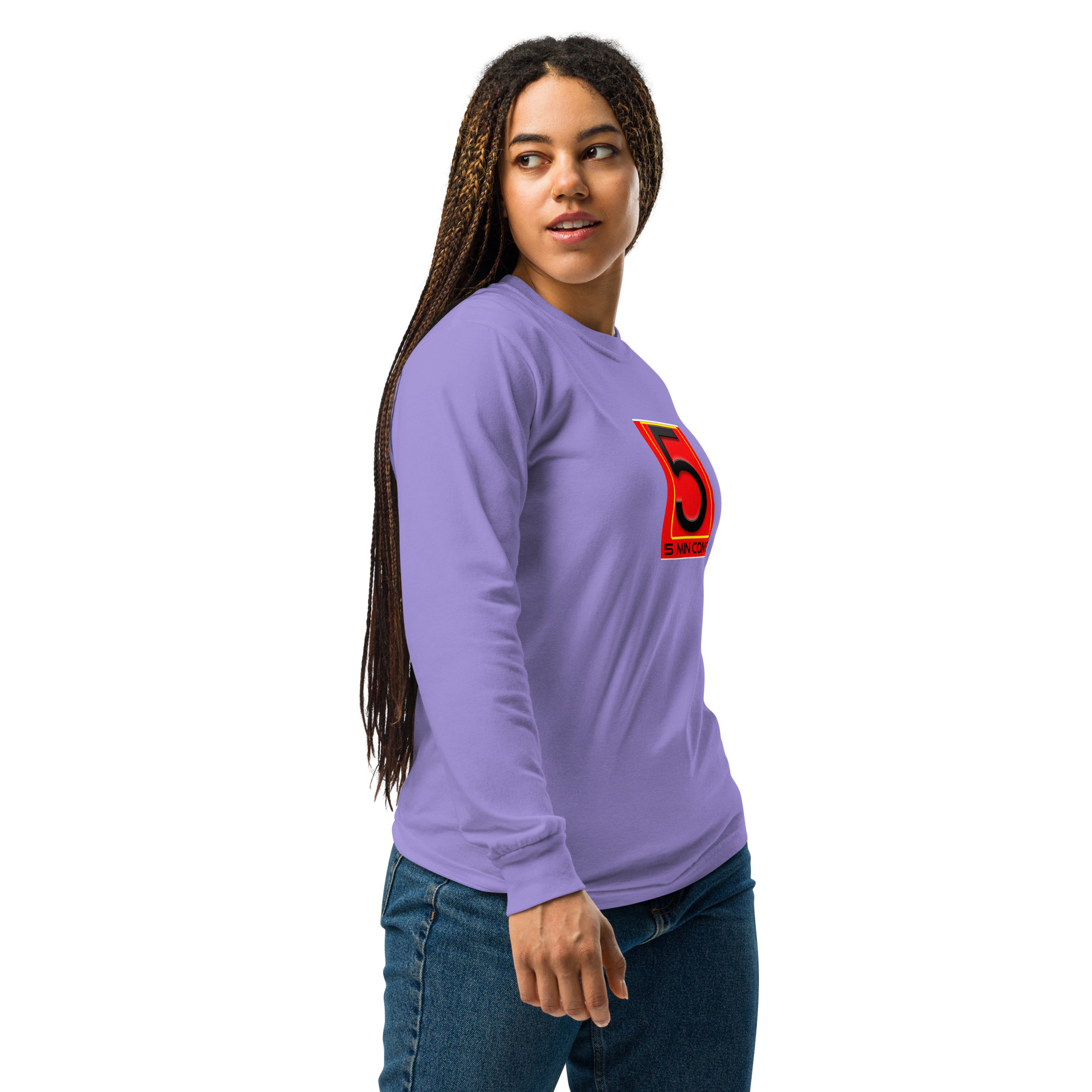 Garment-dyed heavyweight long-sleeve shirt - Image 41