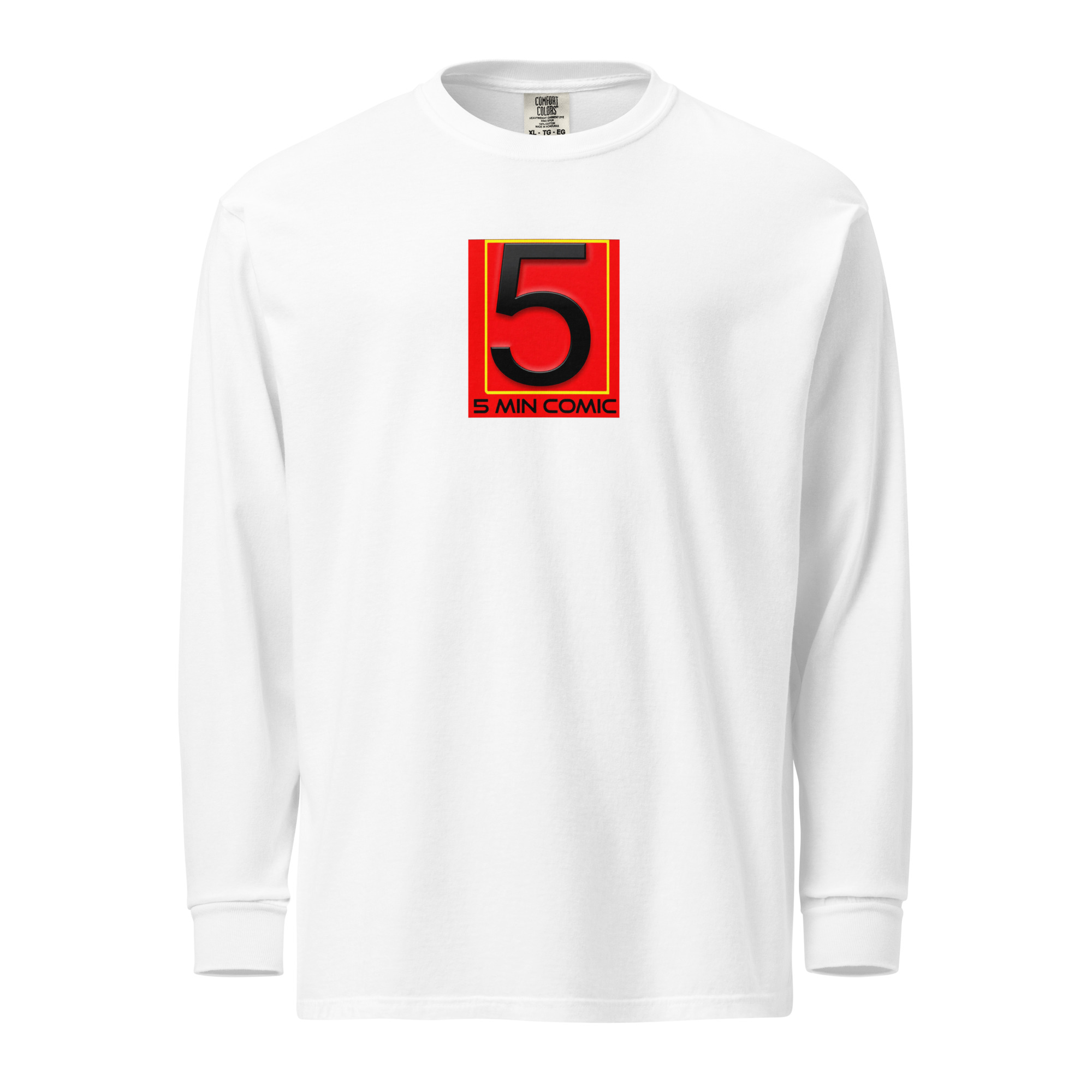 Garment-dyed heavyweight long-sleeve shirt - Image 7