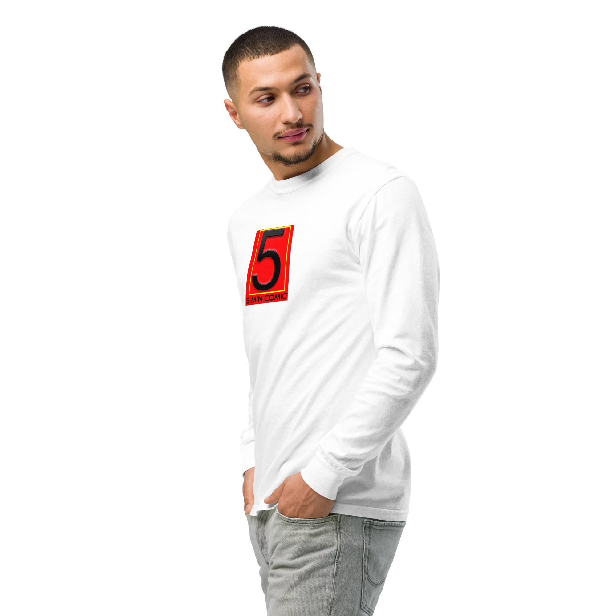 Garment-dyed heavyweight long-sleeve shirt - Image 63