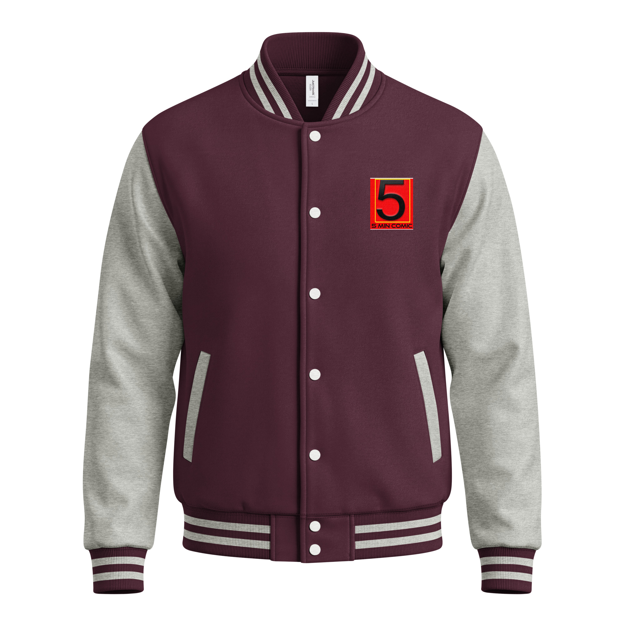 Heavyweight letterman jacket - Image 3