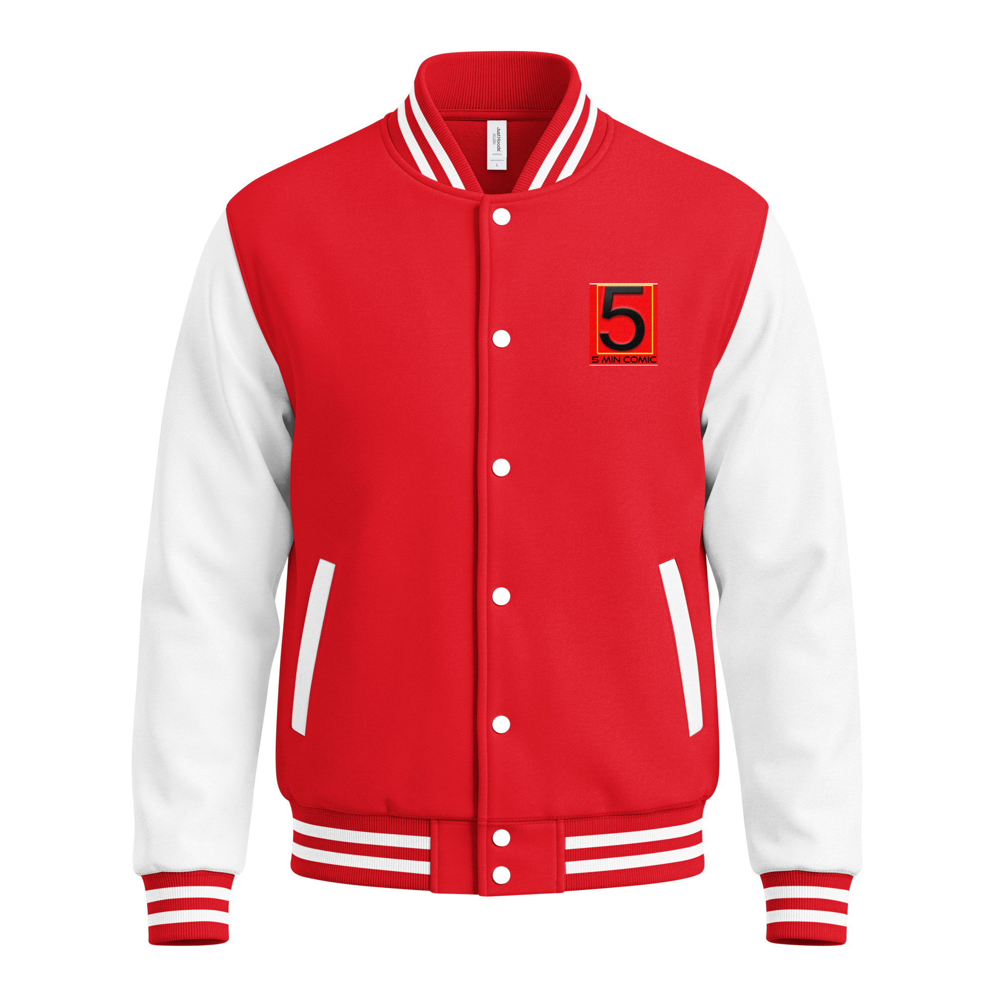 Heavyweight letterman jacket - Image 10