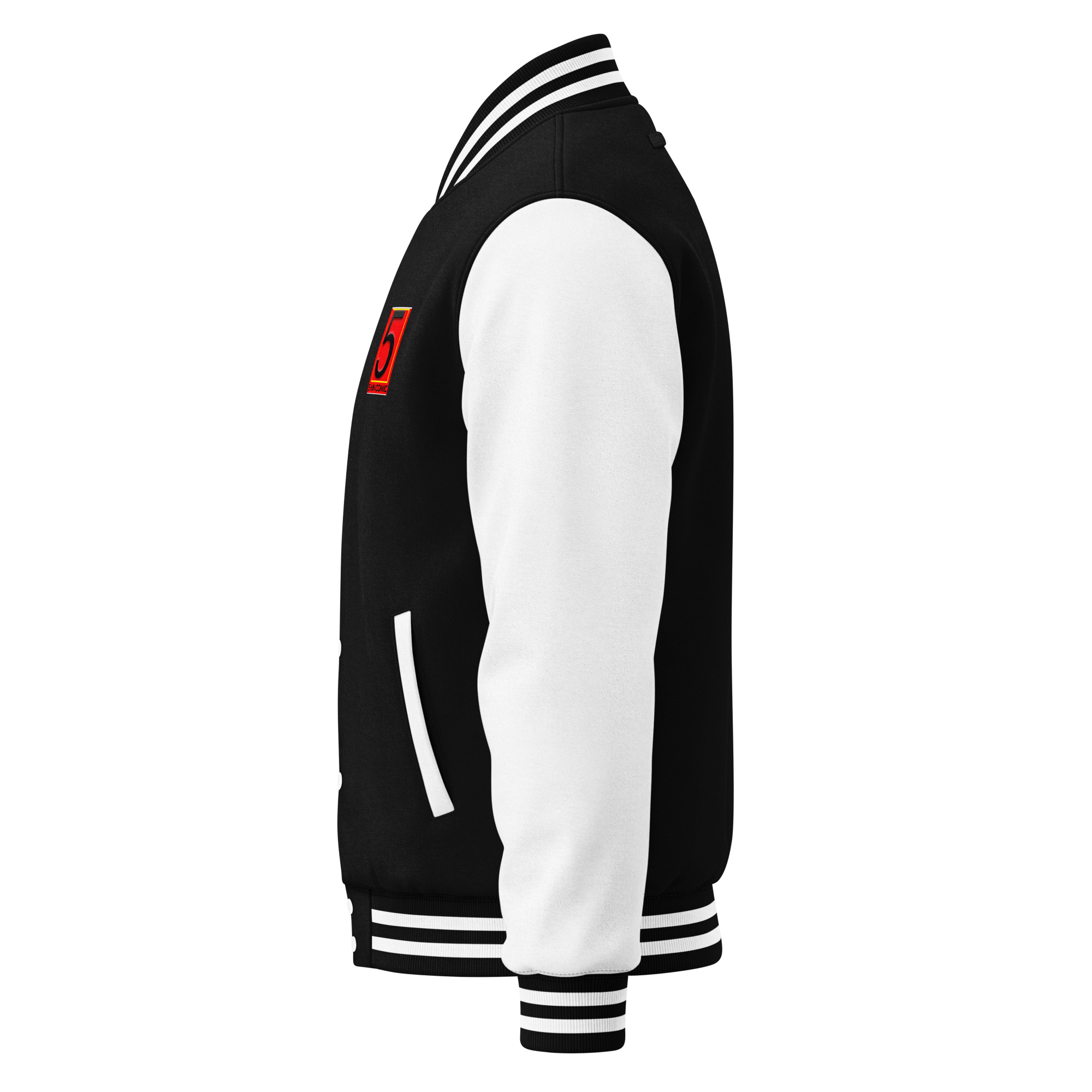 Heavyweight letterman jacket - Image 30