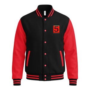 Heavyweight letterman jacket