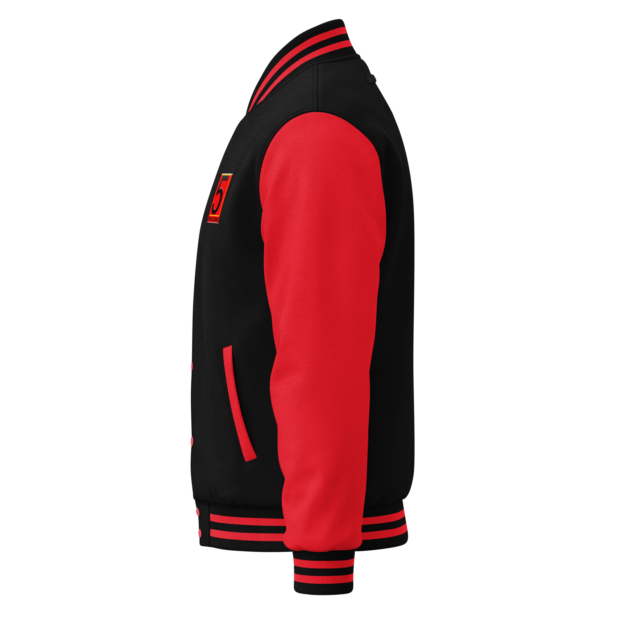 Heavyweight letterman jacket - Image 25