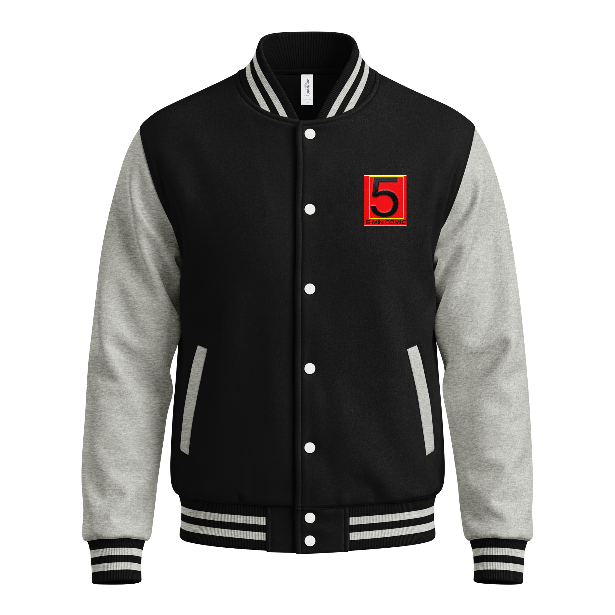 Heavyweight letterman jacket - Image 2