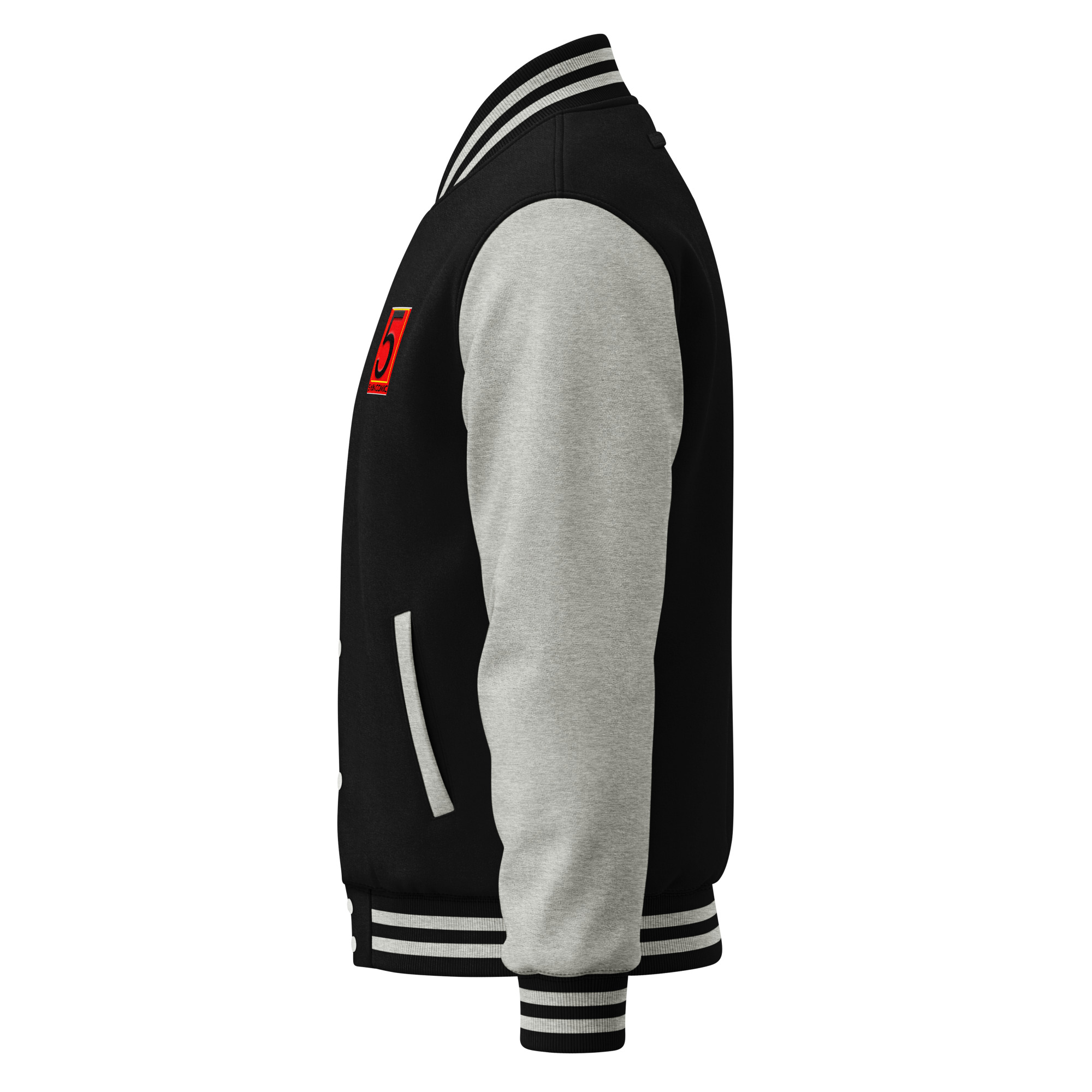 Heavyweight letterman jacket - Image 26