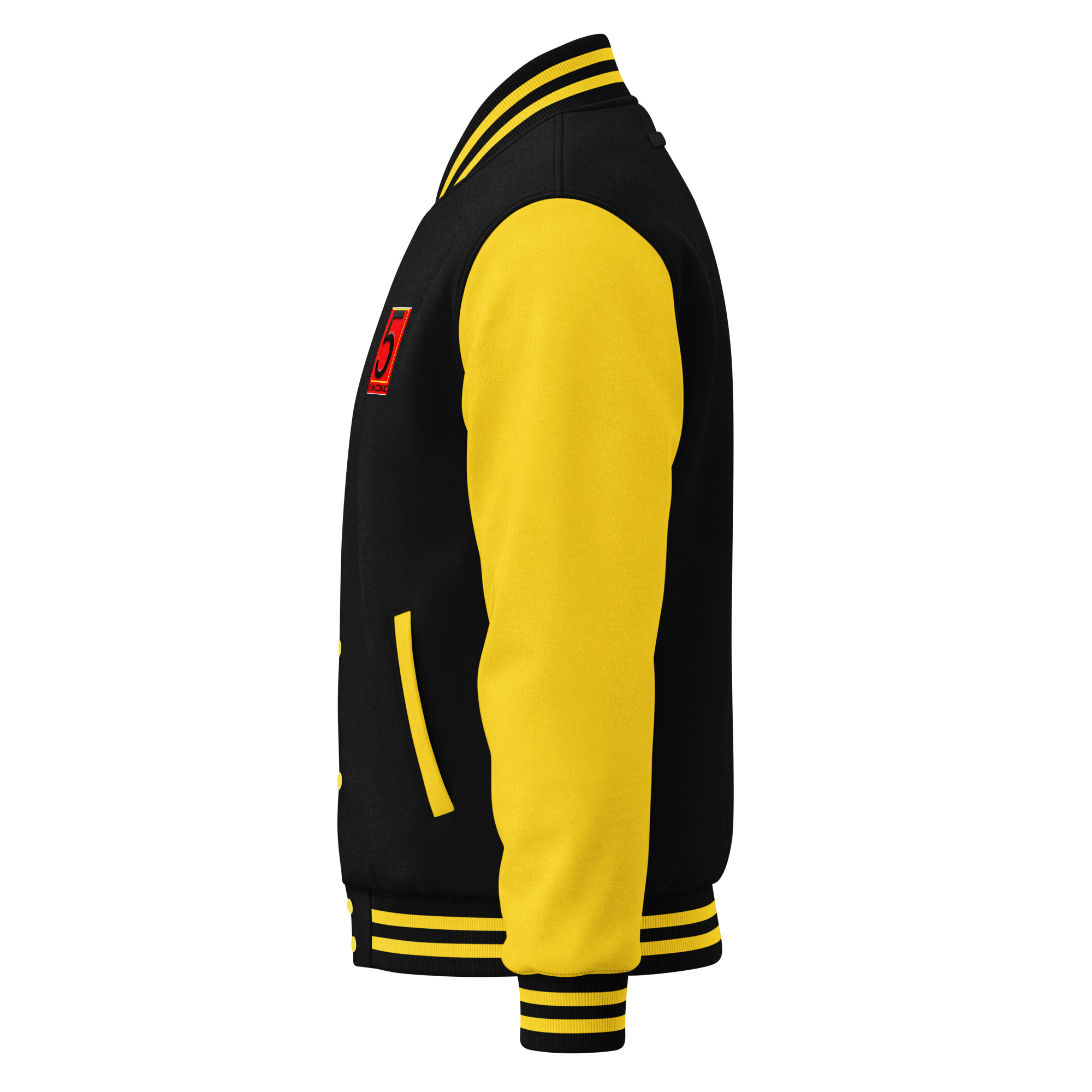 Heavyweight letterman jacket - Image 29