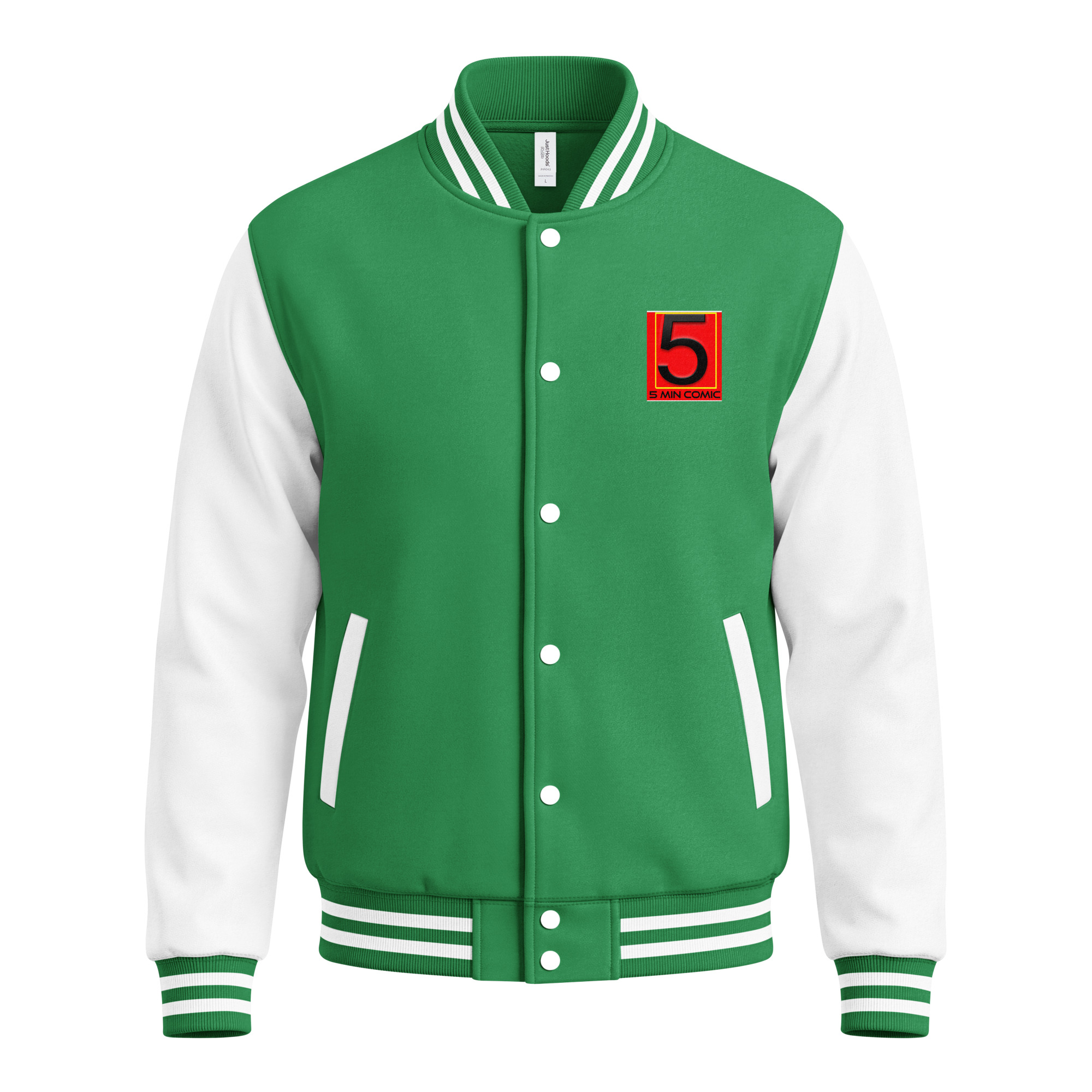 Heavyweight letterman jacket - Image 12