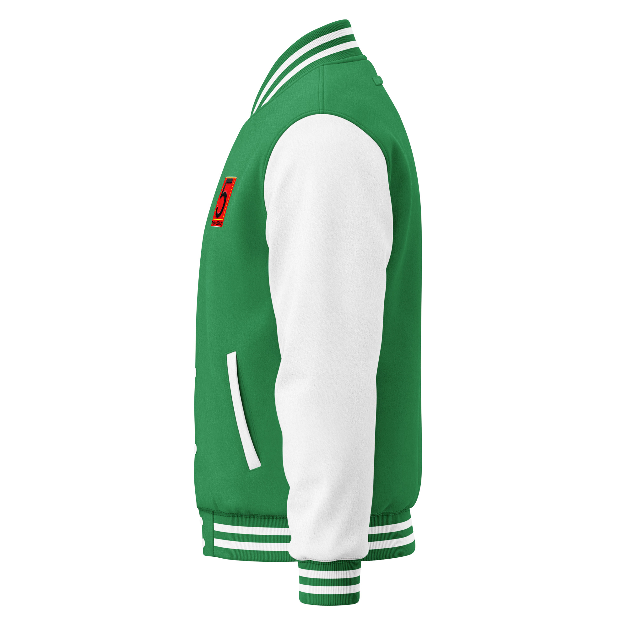Heavyweight letterman jacket - Image 36