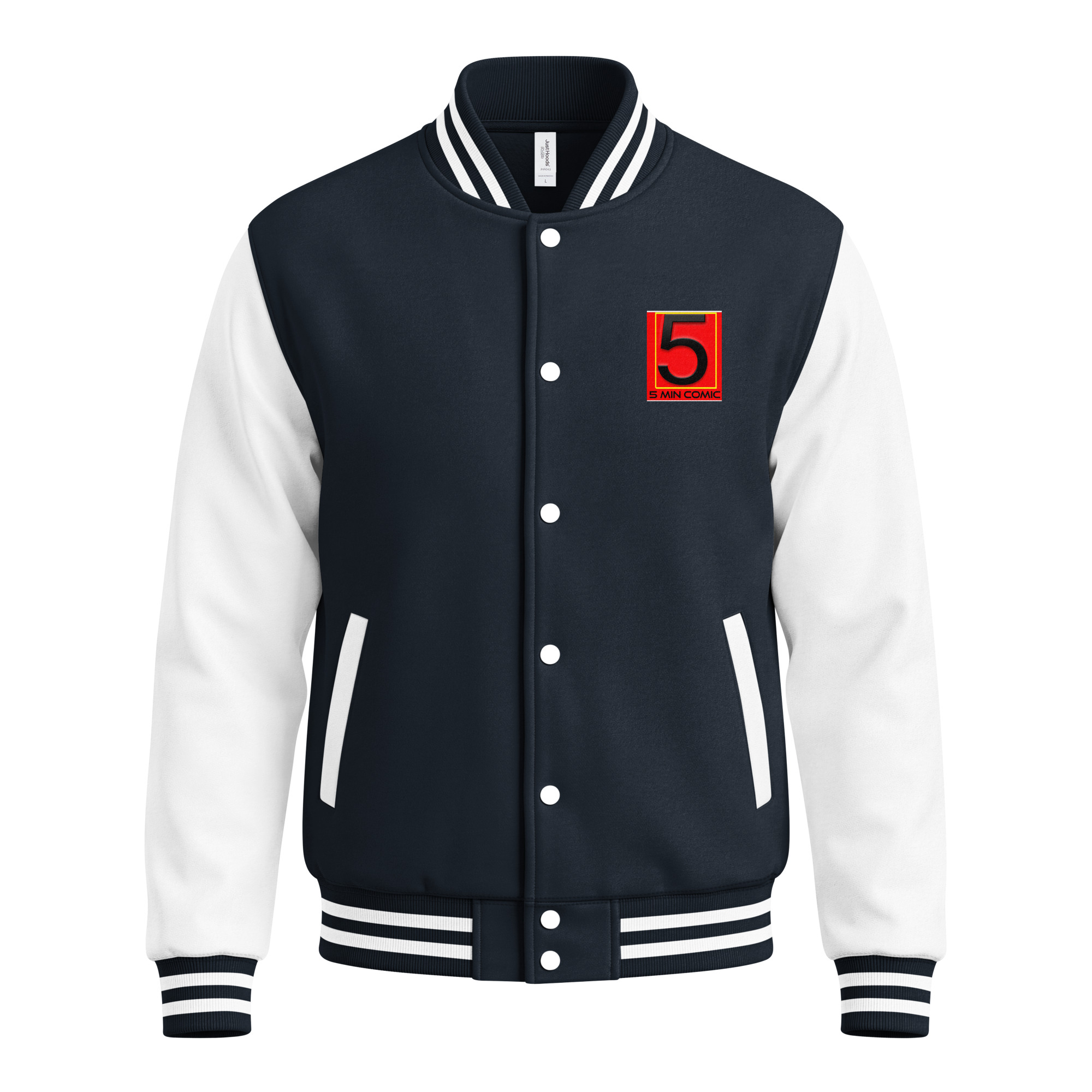 Heavyweight letterman jacket - Image 7
