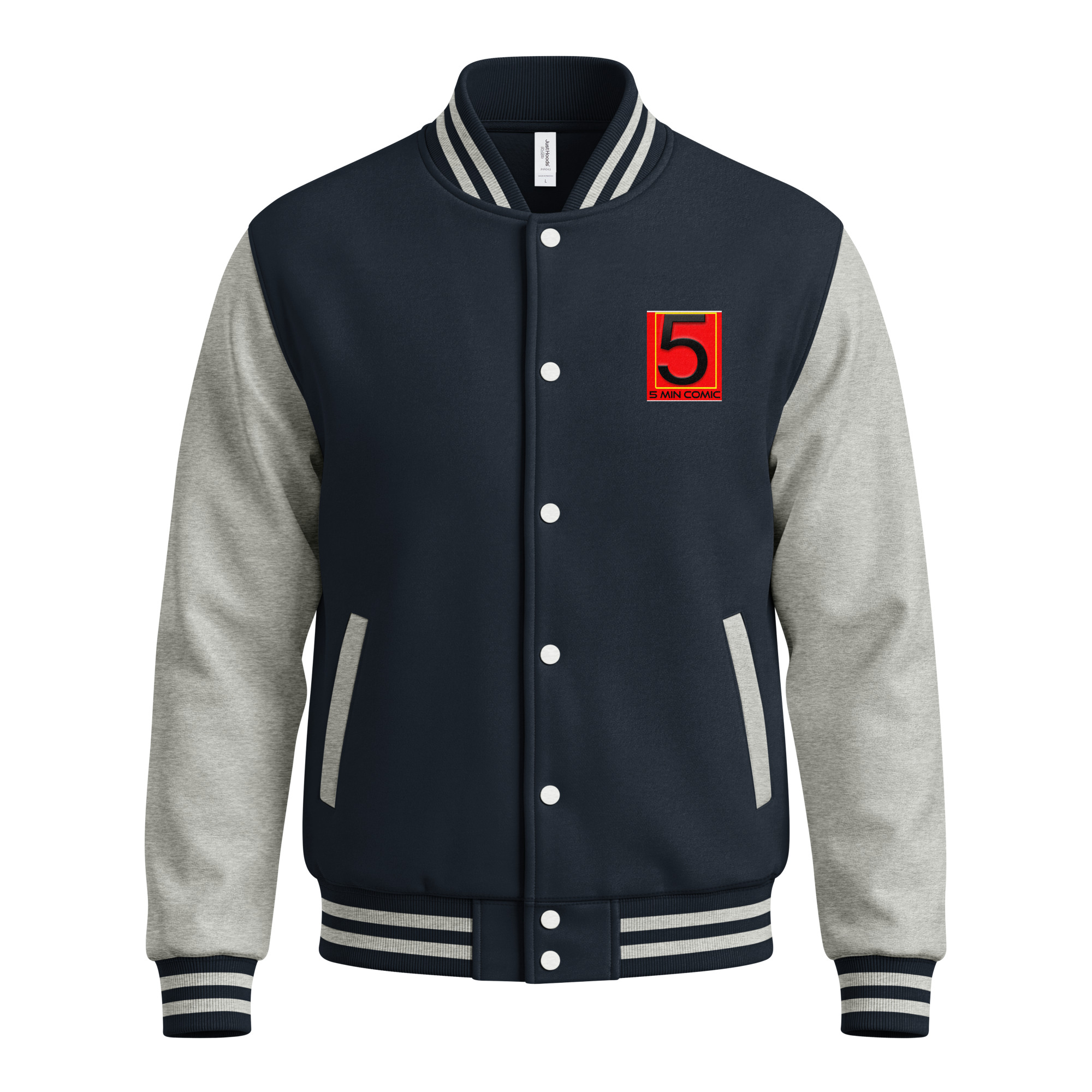 Heavyweight letterman jacket - Image 4