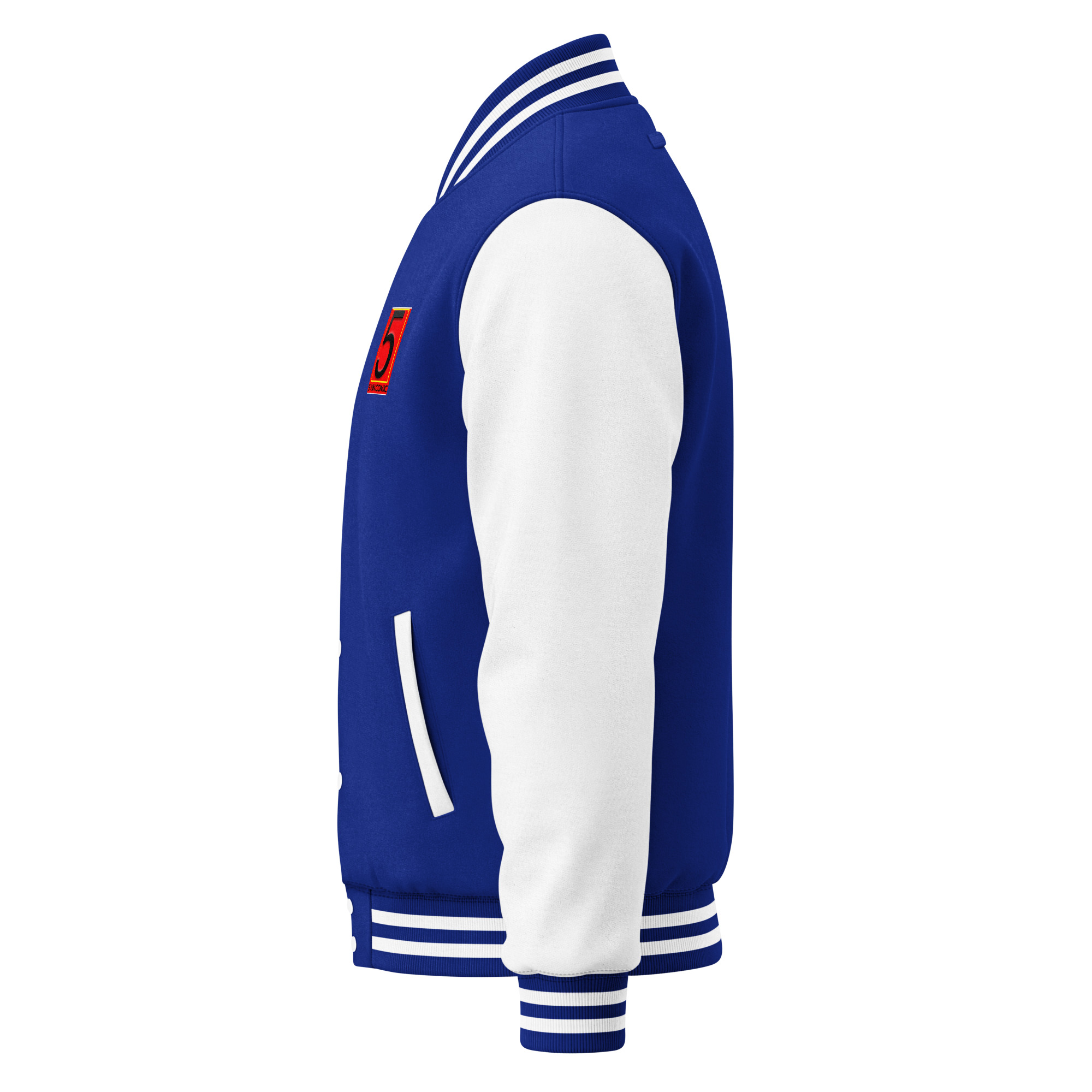 Heavyweight letterman jacket - Image 32
