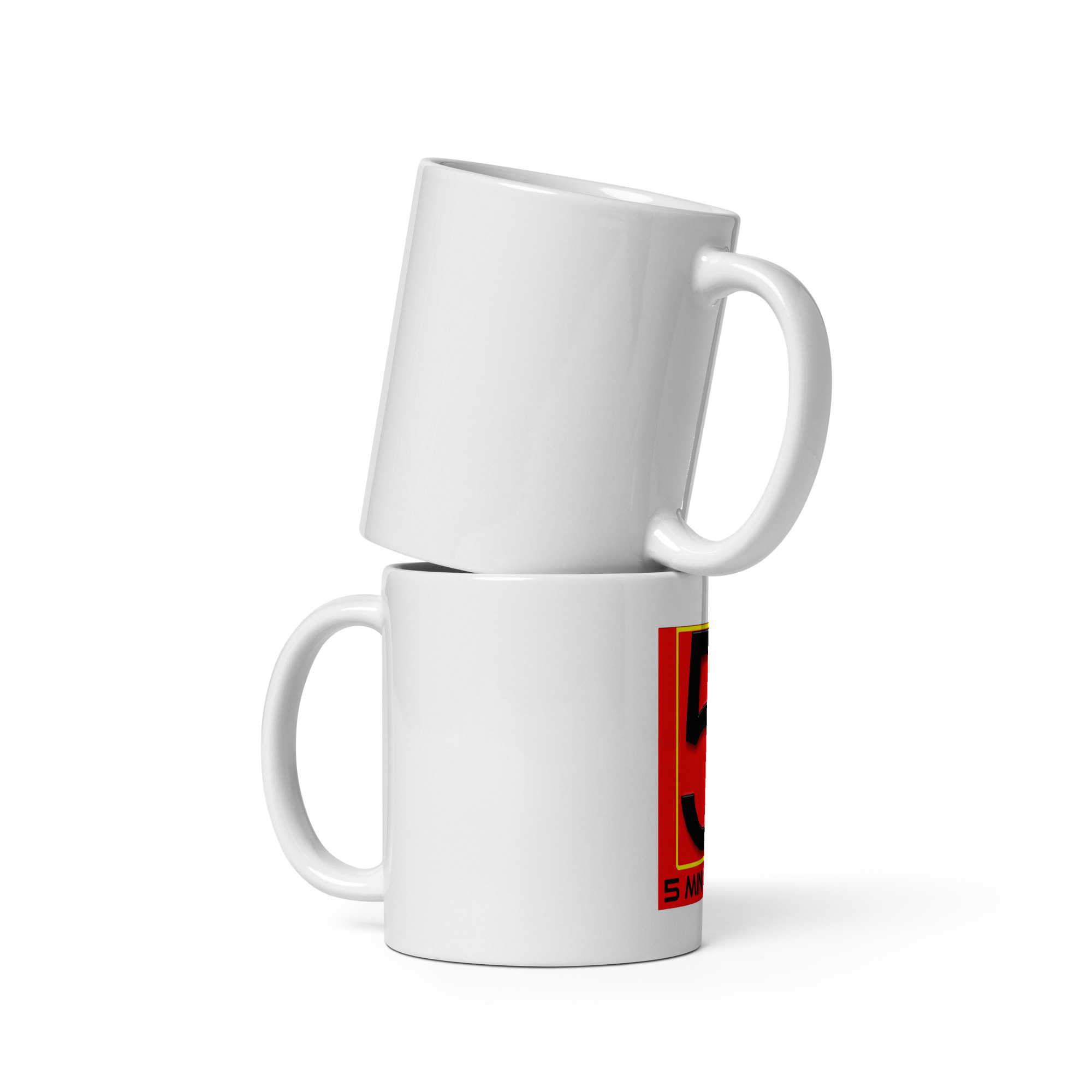 White glossy mug - Image 2