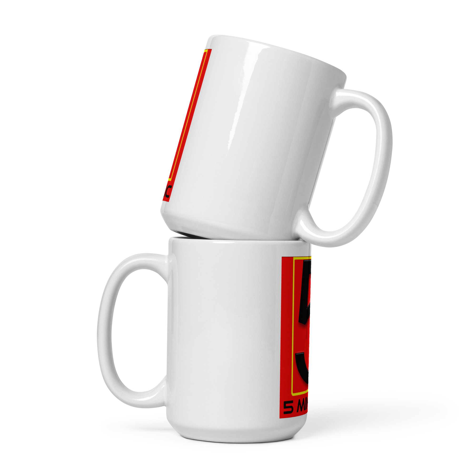 White glossy mug - Image 3