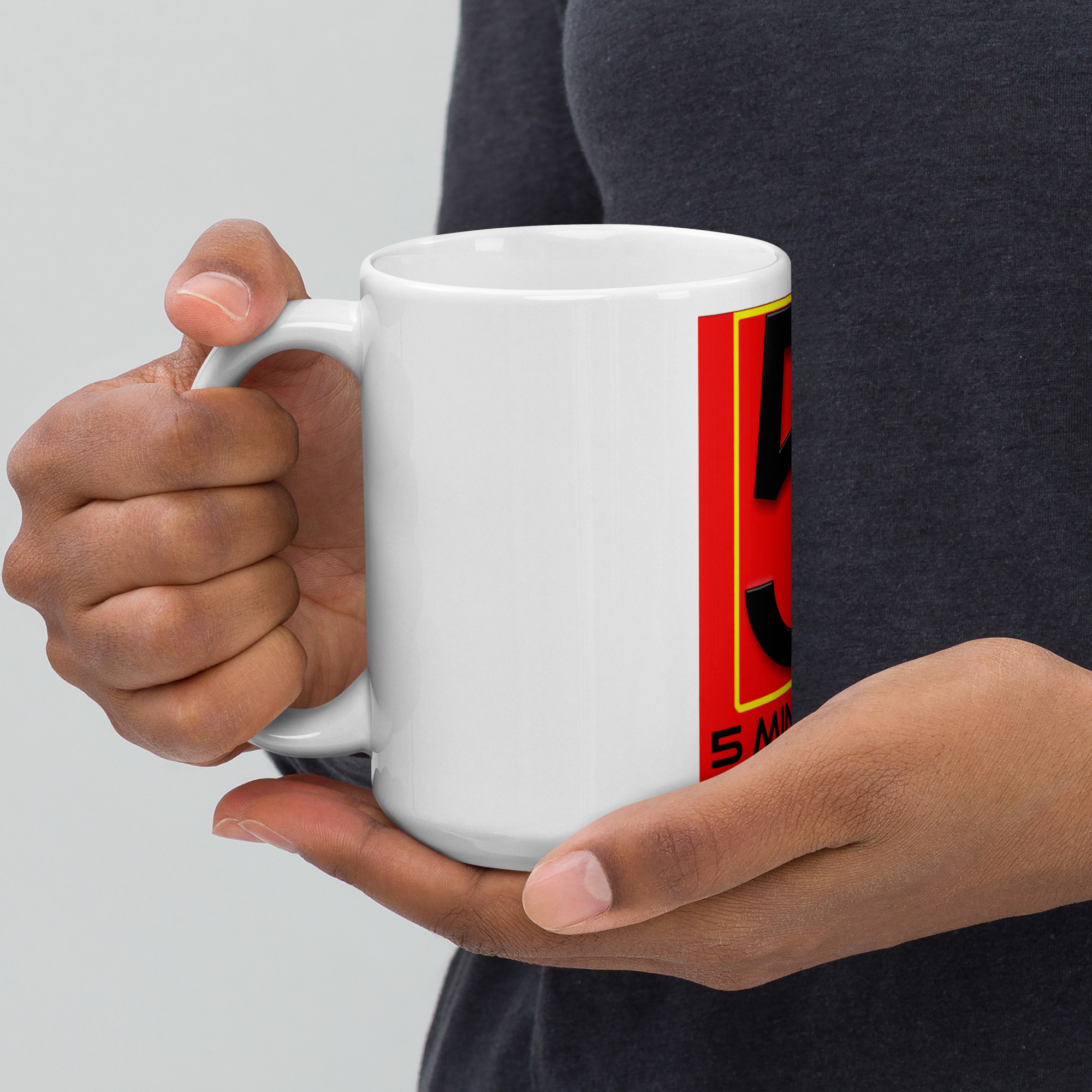 White glossy mug - Image 10