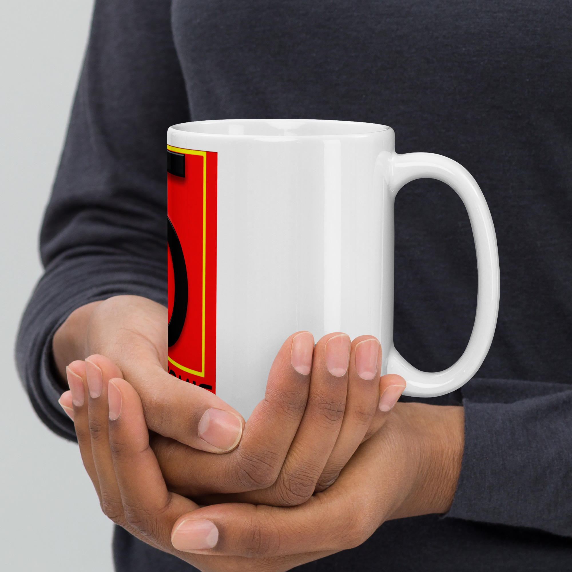 White glossy mug - Image 9