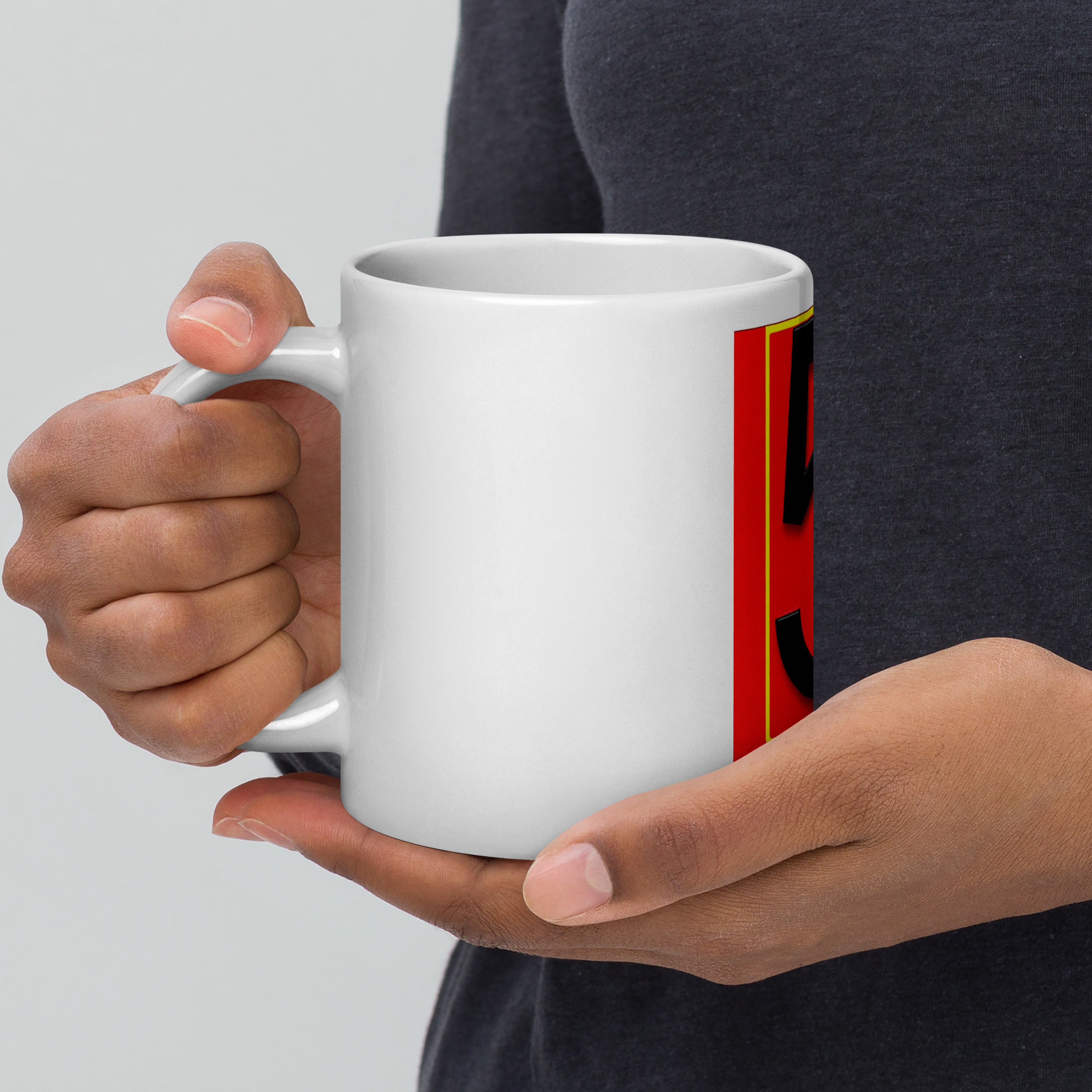 White glossy mug - Image 12