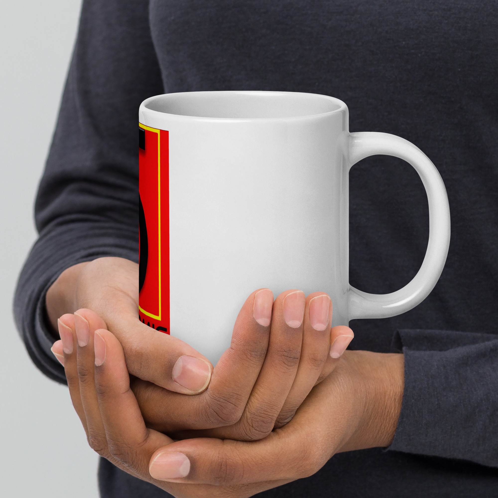 White glossy mug - Image 11