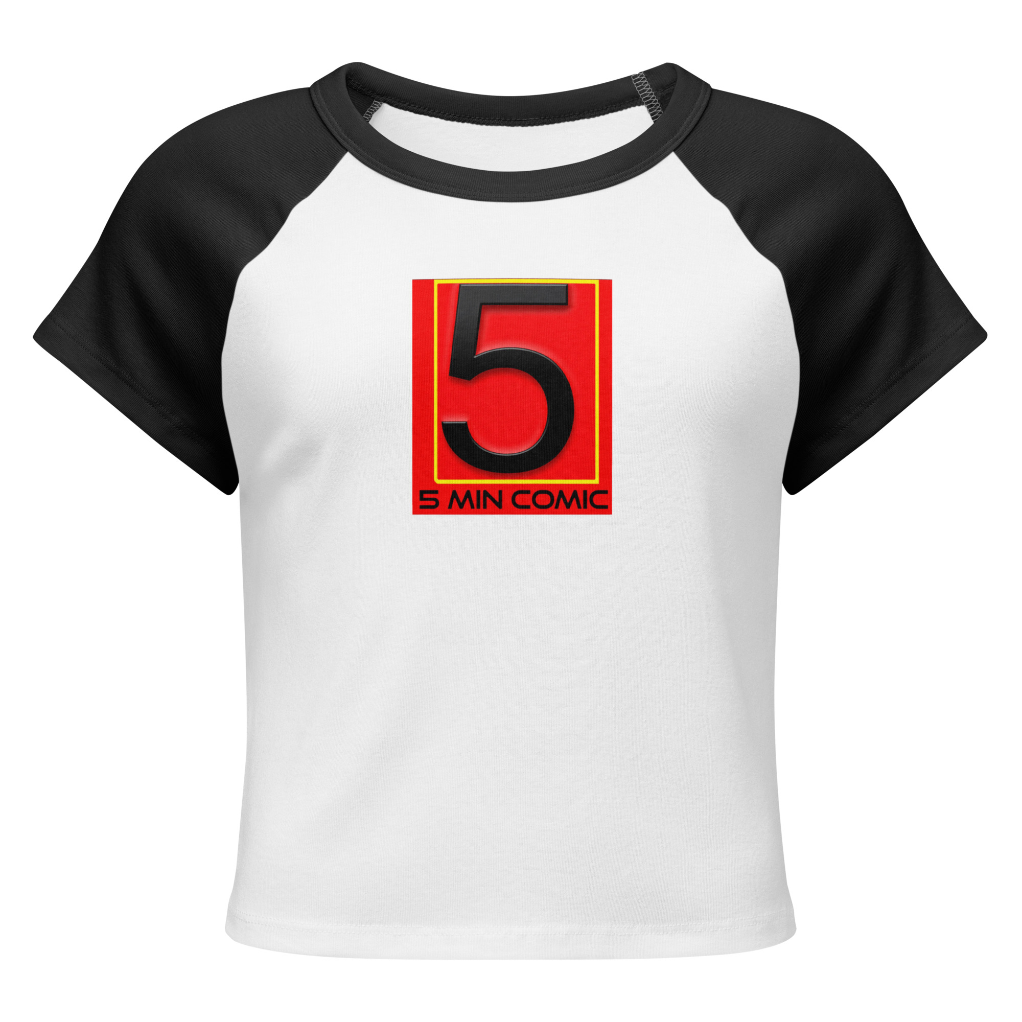 Women’s micro rib raglan baby tee
