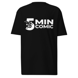 5-min Comic premium heavyweight tee